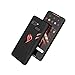 Orzero TPU Case for ASUS ROG Phone (Not fit for Rog Phone 2 2019) Soft Slim with RGB Logo Cutout Full Protection (Lifetime Replacement)-Matte Black