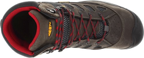 KEEN Utility Men's Tucson Mid Work Boot,Magnet/Chili Pepper, 11.5 D US - Thumbnail 7