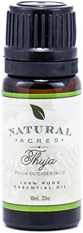 New! Thuja Essential Oil - 100% Pure Therapeutic Grade Thuja Oil by Natural Acres - 10ml