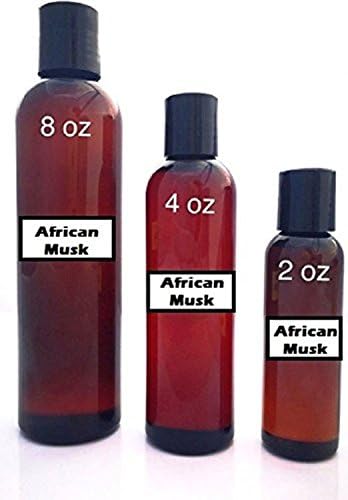 African Musk Type Fragrance Oil/Uncut Body Perfume/Scented Oils for Men Women Unisex/Large Bottle with Glass Roll on For Refills