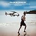 Potensic D50, GPS Drone with Camera for adults, 1080P HD FPV Live Video Quadcopter for beginner, GPS Return Home, Follow Me, Long Range Control drone , 5G WiFi Transmission, Great Gift-White