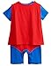 A&J Design Baby Boys' Superman Short Sleeve Romper Costume (6-9 Months)
