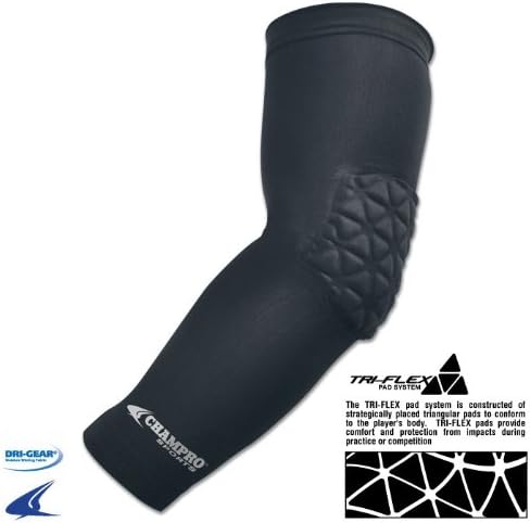 Champro Tri-flex Arm Sleeve with Elbow Padding-jv