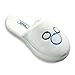 Disney - Ladies Mickey Mouse Slippers, White (Size L9-10)  ~ Disney 