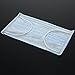 100 Count 3 Ply Disposable Filter Mask Blue Earloop Great For People With The Flu Nose Allergy Dust Mask for Medical Dental Surgical Pet Hair Allergy