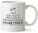 Funny Retirement Gifts for Men Women Dad Mom Wife & Husband. Best 2024 Retirement Gift Coffee Mugs for Retired Office Coworkers & Family. Unique Novelty Ideas Mug for Him & Her Nurses Navy Air Force