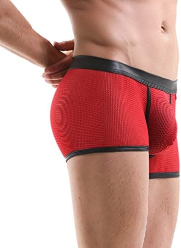 Posional Men’s Boxer Brief Breathable Comfort Pants Sexy Boxer Underpants