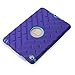 iPad Mini 4 Case, iPad A1538/A1550 Case, Hocase Rugged Shockproof Anti-Slip Hybrid Hard Shell+Silicone Rubber Bumper Protective Case for Apple iPad Mini 4th Generation 2015 - Purple/Teal