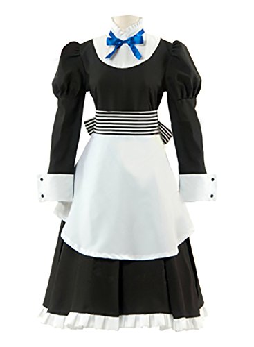 YSZYZX Women's Cosplay Japanese Anime Belarus Army Military Uniform Maid Suit