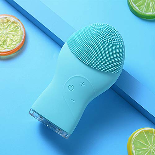 Facial Cleansing Brush, Sonic Silicone Exfoliating Face Scrubbers IPX7
