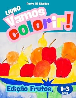 Livro Livro Vamos Colorir: Edição Frutos