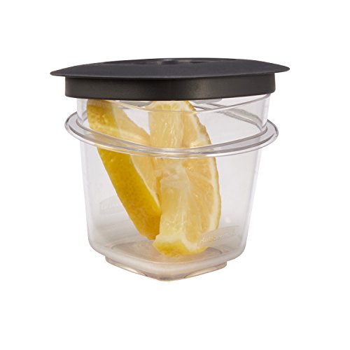 Rubbermaid Premier Easy Find Lids Food Storage Containers, 0.5 Cup