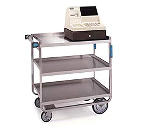 Lakeside 544 NSF Stainless Steel Utility Cart; 700 Lb Capacity, 3 Shelf, 21"X33"