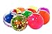 50 Count Bulk Bouncy Ball Party Favors for Kids Birthday Party (Multicolor, 1.5 in)