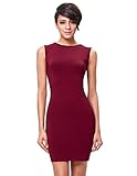 Belle Poque® Women's Sleeveless High Stretchy Bodycon Pencil Dress BP153