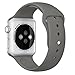 GBSELL New Sports Silicone Bracelet Strap Band For Apple Watch 38mm Gray