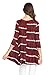 Frumos Womens 3/4 Sleeve Tie Dye Long Tunic Top Made In USA