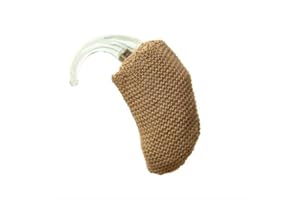 HARRIS COMMUNICATIONS Hearing Aid Light Brown Sweatband 1.25" Small