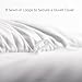 LUCID Alternative Comforter - Hypoallergenic - Down Alternative - Heavy Warmth - 400 GSM - Ultra Soft - 8 Duvet Loops - Machine Washable - California King