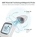 Baby Thermometer, AFAC Ear Forehead Object Thermometer with Magnetic Probe Cover, Medical Digital Infrared Temporal Thermometer for Kids Adults Fever, 40 Memory Data Recall, Instant Accurate Reading