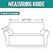 Rose Home Fashion RHF Velvet Loveseat Slipcover Slipcovers for Couches and Loveseats, Loveseat Cover&Couch Cover for Dogs, 1-Piece Sofa Protector(Black -Loveseat)