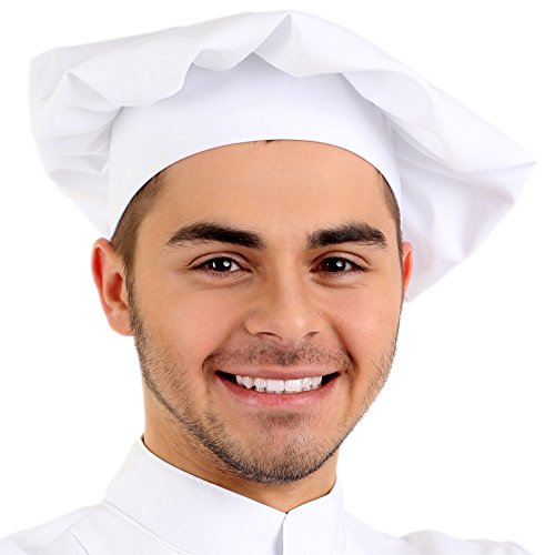 350 Chef Apparel Premium Twill Chef Hat-Easy-Care-65 Polyester / 35 Cotton