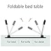 Foldable Bed Tray Lap Desk, Portable Lap Desk with Phone Slots Notebook Table Dorm Desk, Small Desk Folding Small Dormitory Table, Perfect for Watching Movie on Bed Or As Personal Dinning Tablethumb 1
