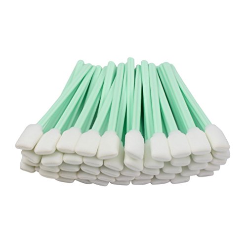 100pcs 4.92" Cleanroom Double-Layer Microfiber Swabs for Printer Inkjet Printhead Optical Lens/PCB/BGA/Electronics (707-Microfiber Swab) - Image 6