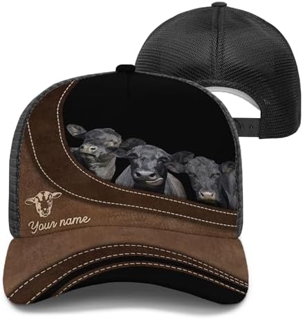 Western Trucker Hat 3D Cattle Embroidered Snapback Cap Unisex 3D Puff Show Steer Hat – Richardson 220 Ranch Cap - Etsy main image 4