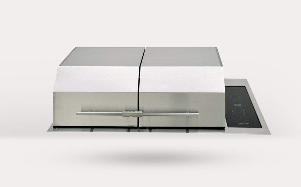review 23 S Electric Grill, Stainless Steel