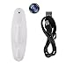 FULAO Hidden Spy Clothes Hook Cam Surveillance Full HD Covert 1280p Wireless Security Home Recorder Camera White