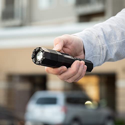 SABRE Ruger 2in1 Stun Gun and Flashlight, 1.460 μC Charge, 120 Lumen