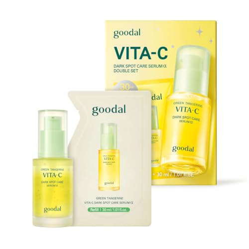 GOODAL Vitamin C Dark Spot Brightening Serum 1.01 fl oz + Refi... 41cH2etzluL