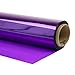 Purple Cellophane Wrap 40'' x 100' Roll - Colored Cellophane Sheets for Craft Baskets, Gift Wrapping Supplies, Plastic Wrap for Gift Baskets