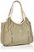 Browning Women's Dixie Handbag Purse, Olive/Tan, 17.32