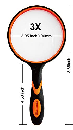 2 Professional+Magnifying+Magnifier+Observing+Exploring
