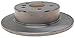 ACDelco Silver 18A1102A (19287364) Rear Disc Brake Rotor