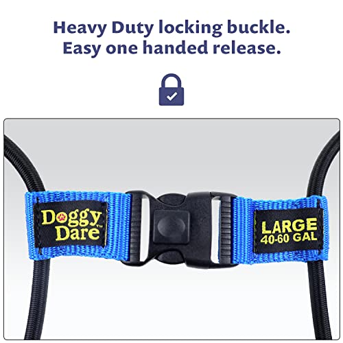 Doggy Dare Trash Can Lock LARGE Fits 45 Gallon Trash Cans Perfect