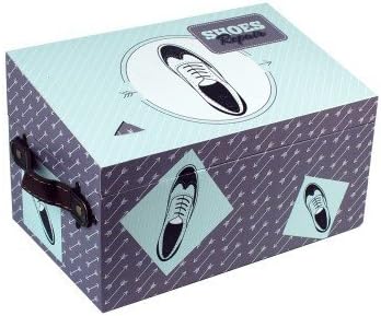 Art Deco Home - Caja Zapatos con Set de Limpieza 25 cm ...