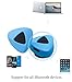 Portable Bluetooth Shower Speaker, BILIFUN Mini Waterproof Wireless Speaker 5W,Waterproof IP66 with Suction Cup Stereo Hands-free for Car ,Outdoor ,Blue
