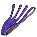 Sackorange 2 Inch x 72 Inch Metal Grinding Zirconia Sanding Belts - One Each of 40 80 100 and 120 Grits - Purple Regalite Resin Bond Cloth Sanding Belt, 4 Pack (2x72in)