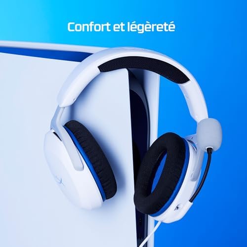 Cloud Stinger 2 Core pour PlayStation, Casque Gaming Filaire PS5/PS4, Haut parleurs 40 mm, Micro antibruit avec Mute par pivotement, Commandes Audio sur Casque, Léger, Noir