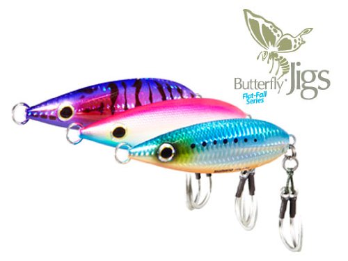 Shimano Butterfly Flat-Fall Jigs - Weight 100g/3.52oz - Black Anchovy