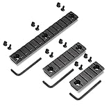 UBOO Keymod Lightweight Picatinny Rail Sections, pack of 3 (5-slot,7-slot,13-slot) Handguard Weaver Rail System with 3 Allen Wrench & Solid-Style for Rail Mount Accessories