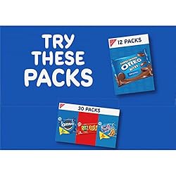 Nabisco Cookie Variety Pack OREO Mini, Nutter