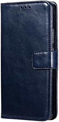 Lenovo Phab 2 Case, Flip Leather Case with Card Holder, Built-in Stand, Shockproof, Full Body Protection for Lenovo Phab 2 PB2-650N 6.4 Inch by taoyunxi (Purplish Blue)