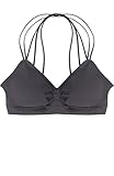 Humble Chic Women's Criss Cross Back Seamless Sports Bra - Padded Strappy Bralette