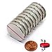 CMS Magnetics - (10 Count, 1.26”x1/16”) Powerful Neodymium Disc Magnets, Strong Disc Rare Earth Magnet for Fridges, Crafts, Iron Filing Demo, Science & DIY Projects