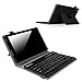 Fintie Keyboard Case for Fire 7 2015 - 360 Degree Rotating Stand Cover with Built-in Wireless Bluetooth Keyboard for Amazon Fire 7 Tablet (will only fit 7