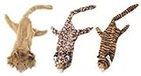 Ethical Mini Skinneeez Jungle Cats 14-Inch Stuffingless Dog Toy, 1 Piece/pack, styles may vary